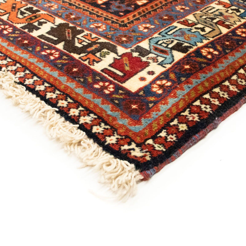 Alfombra persa - Nómada - 213 x 152 cm - rojo