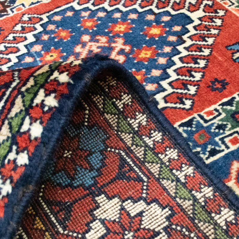 Alfombra persa - Nómada - 200 x 140 cm - multicolor