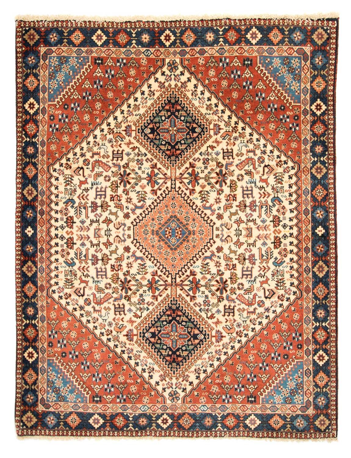 Alfombra persa - Nómada - 193 x 150 cm - beige