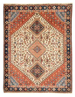 Alfombra persa - Nómada - 193 x 150 cm - beige