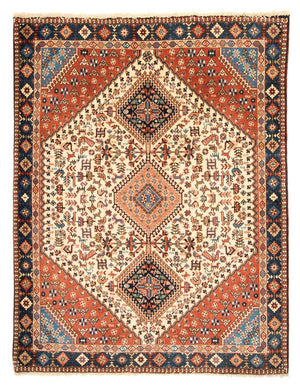 Alfombra persa - Nómada - 193 x 150 cm - beige