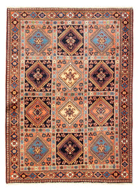 Alfombra persa - Nómada - 200 x 150 cm - multicolor