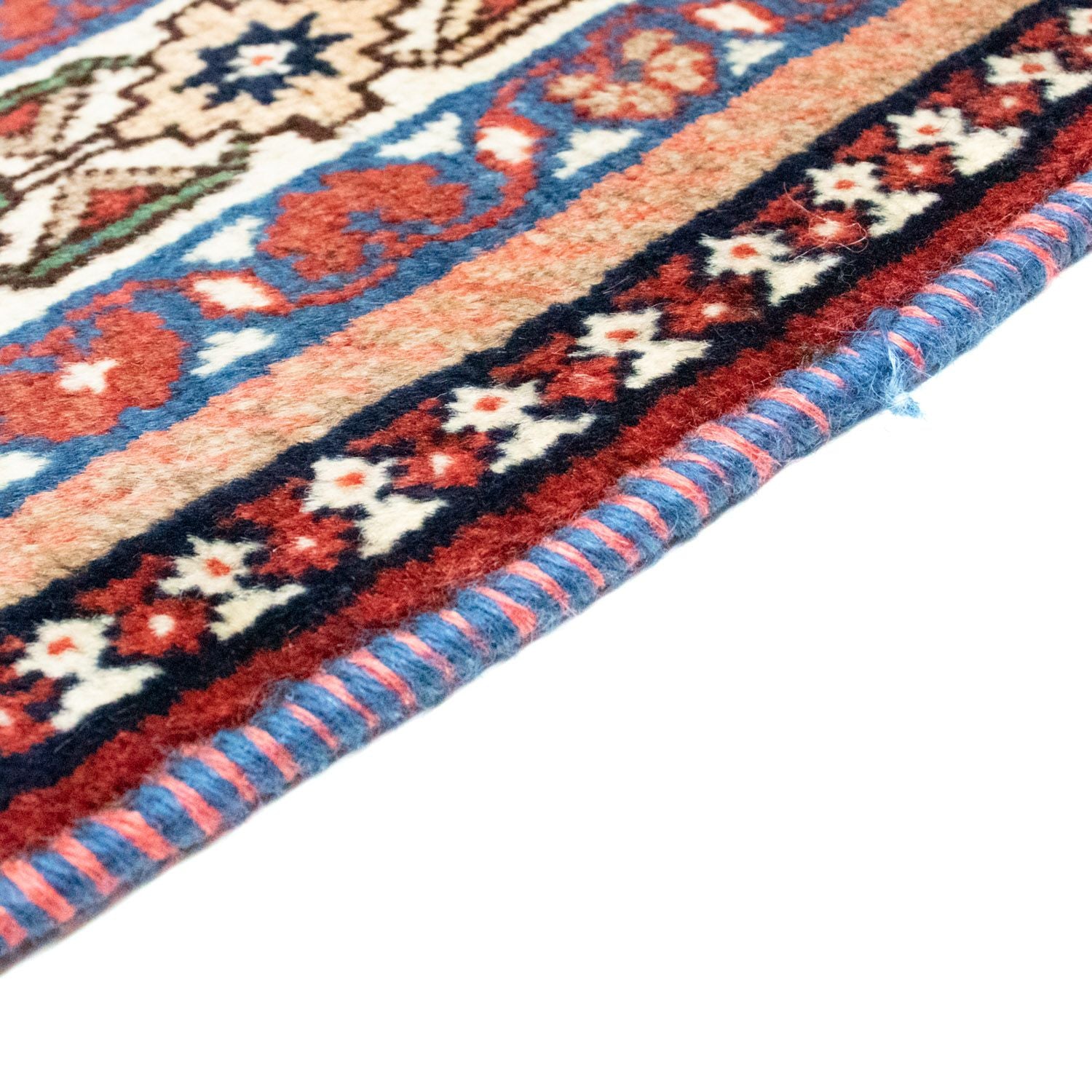Alfombra persa - Nómada - 203 x 150 cm - rojo