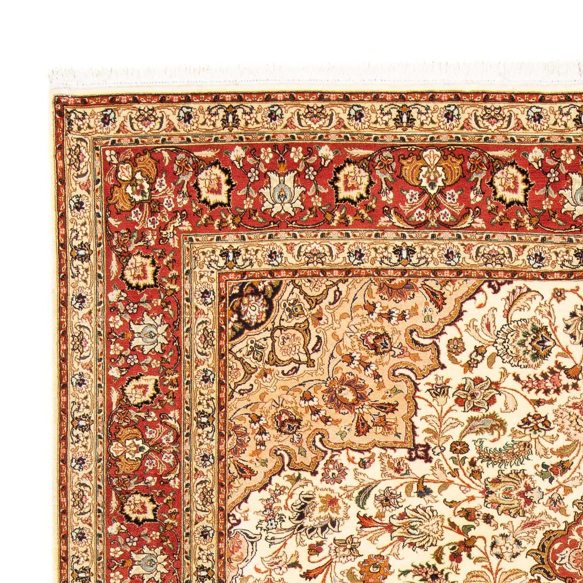 Alfombra Persa - Tabriz - Real - 280 x 204 cm - beige