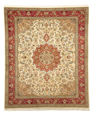 Alfombra Persa - Tabriz - Real - 251 x 204 cm - beige