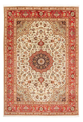 Alfombra Persa - Tabriz - Real - 296 x 204 cm - rojo