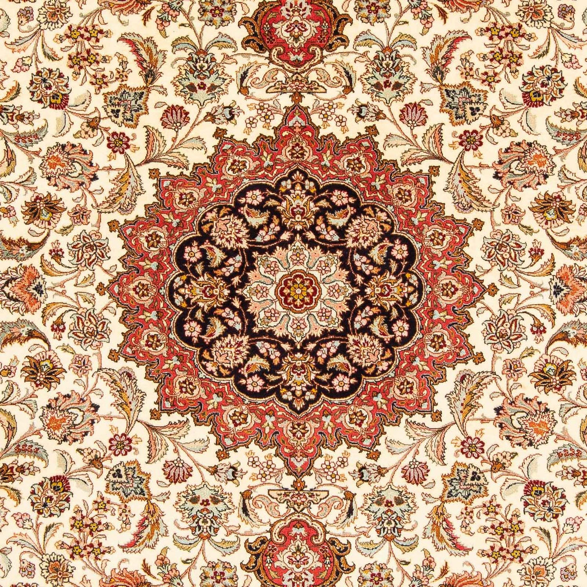 Alfombra Persa - Tabriz - Real - 296 x 204 cm - rojo
