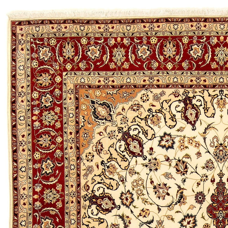 Alfombra Persa - Tabriz - Real - 372 x 251 cm - beige
