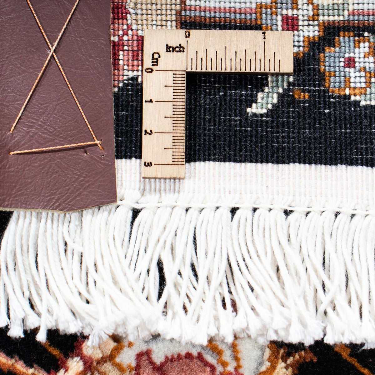 Alfombra Persa - Tabriz - Real - 233 x 173 cm - azul oscuro