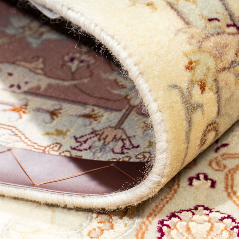 Alfombra Persa - Tabriz - Real - 195 x 153 cm - beige