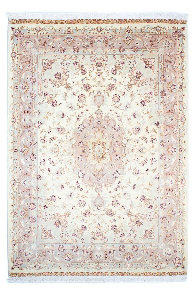 Alfombra Persa - Tabriz - Real - 245 x 170 cm - beige