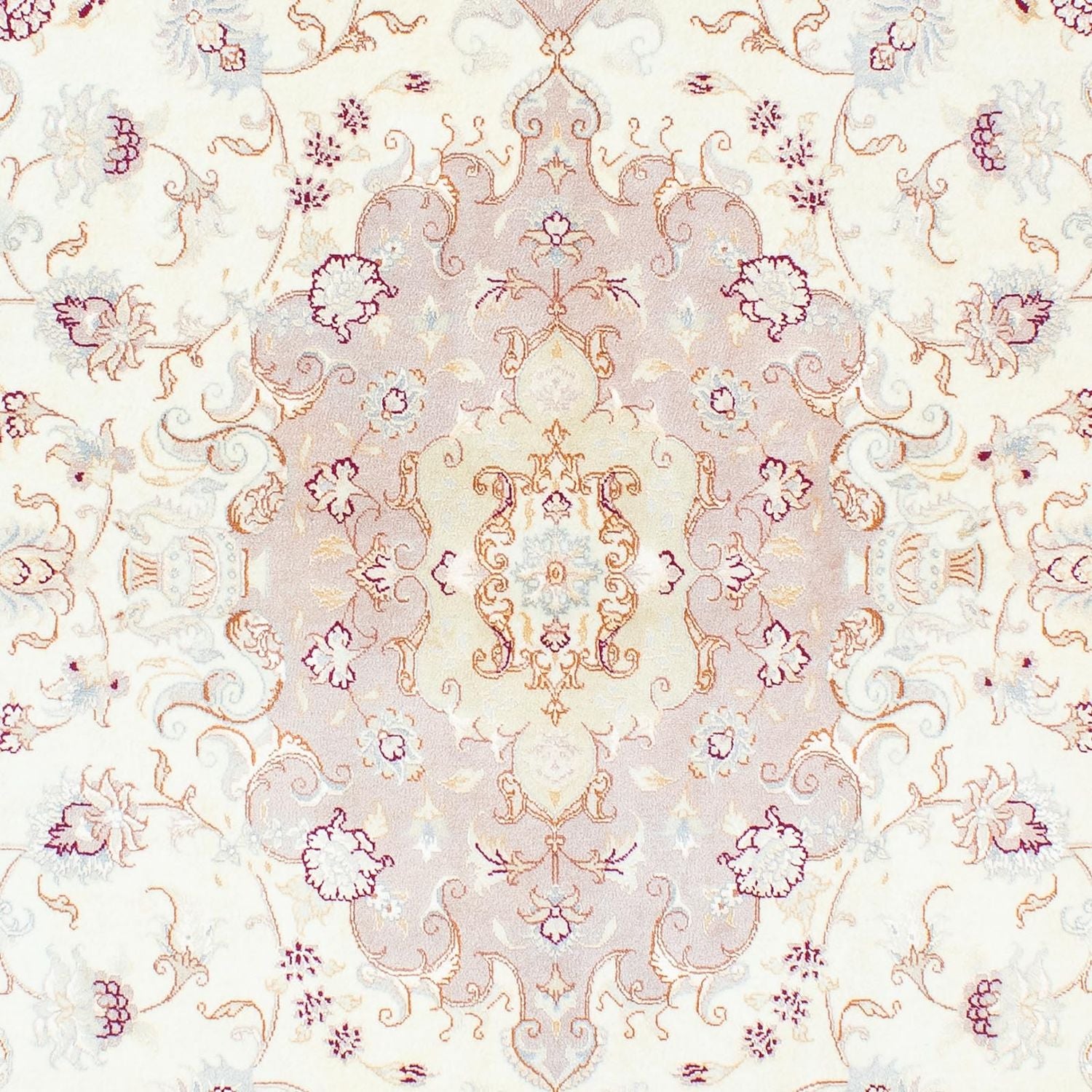 Alfombra Persa - Tabriz - Real - 245 x 170 cm - beige