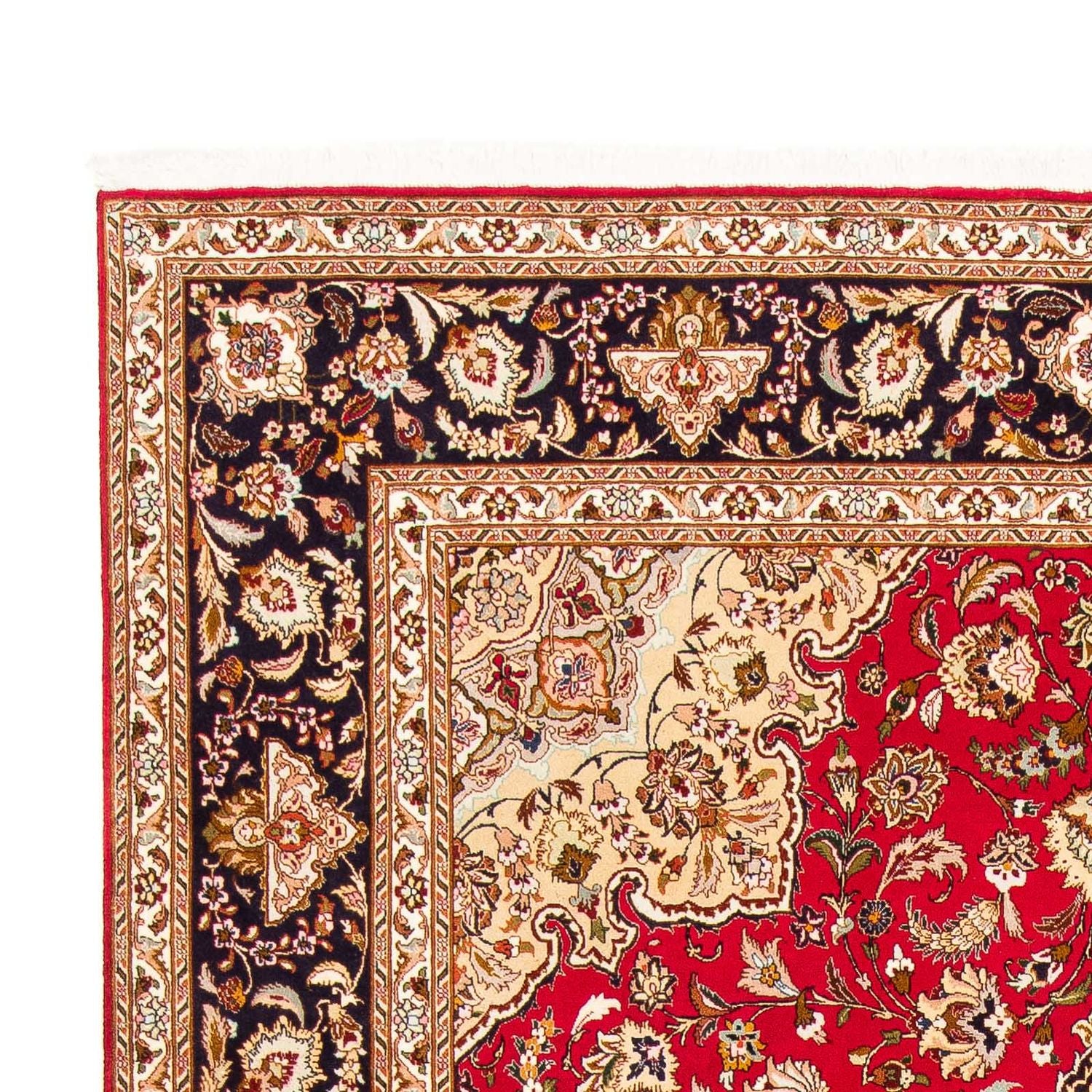 Alfombra Persa - Tabriz - Real - 303 x 205 cm - rojo