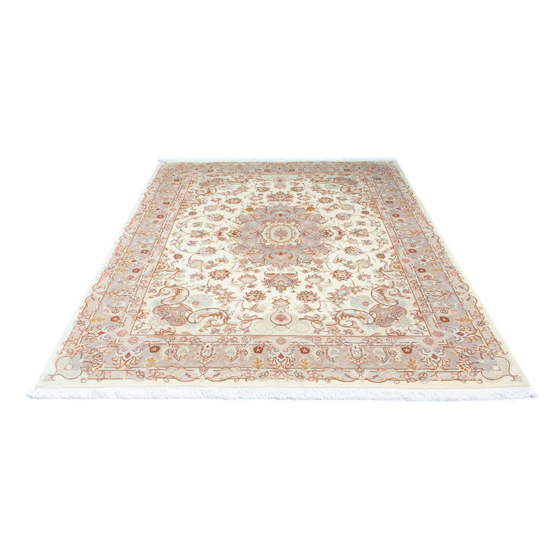 Alfombra Persa - Tabriz - Real - 243 x 171 cm - beige