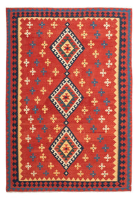 Alfombra Kelim - Oriental - 300 x 210 cm - óxido