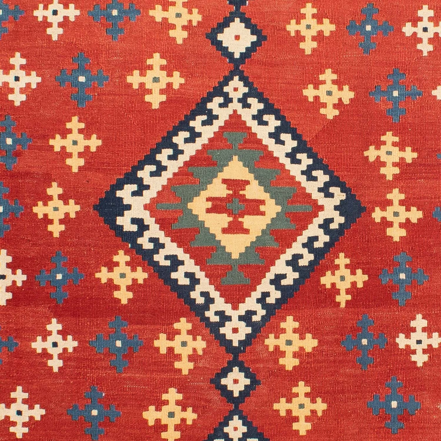 Alfombra Kelim - Oriental - 307 x 200 cm - óxido