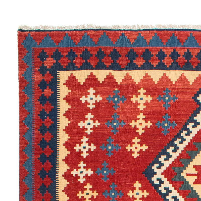 Alfombra Kelim - Oriental - 314 x 204 cm - rojo