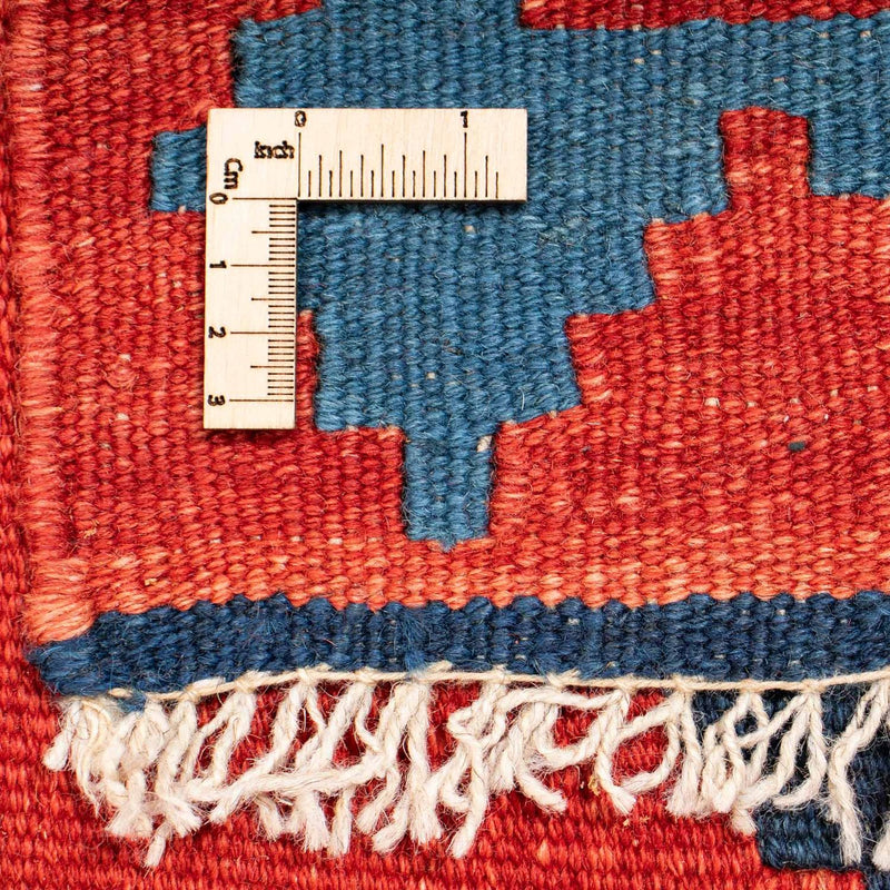Alfombra Kelim - Oriental - 314 x 204 cm - rojo