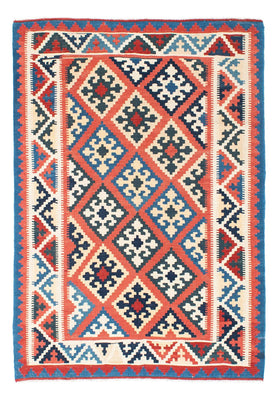 Alfombra Kelim - Oriental - 171 x 123 cm - rojo claro