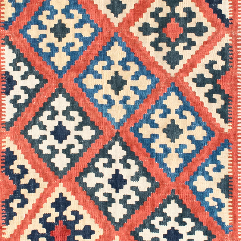 Alfombra Kelim - Oriental - 171 x 123 cm - rojo claro
