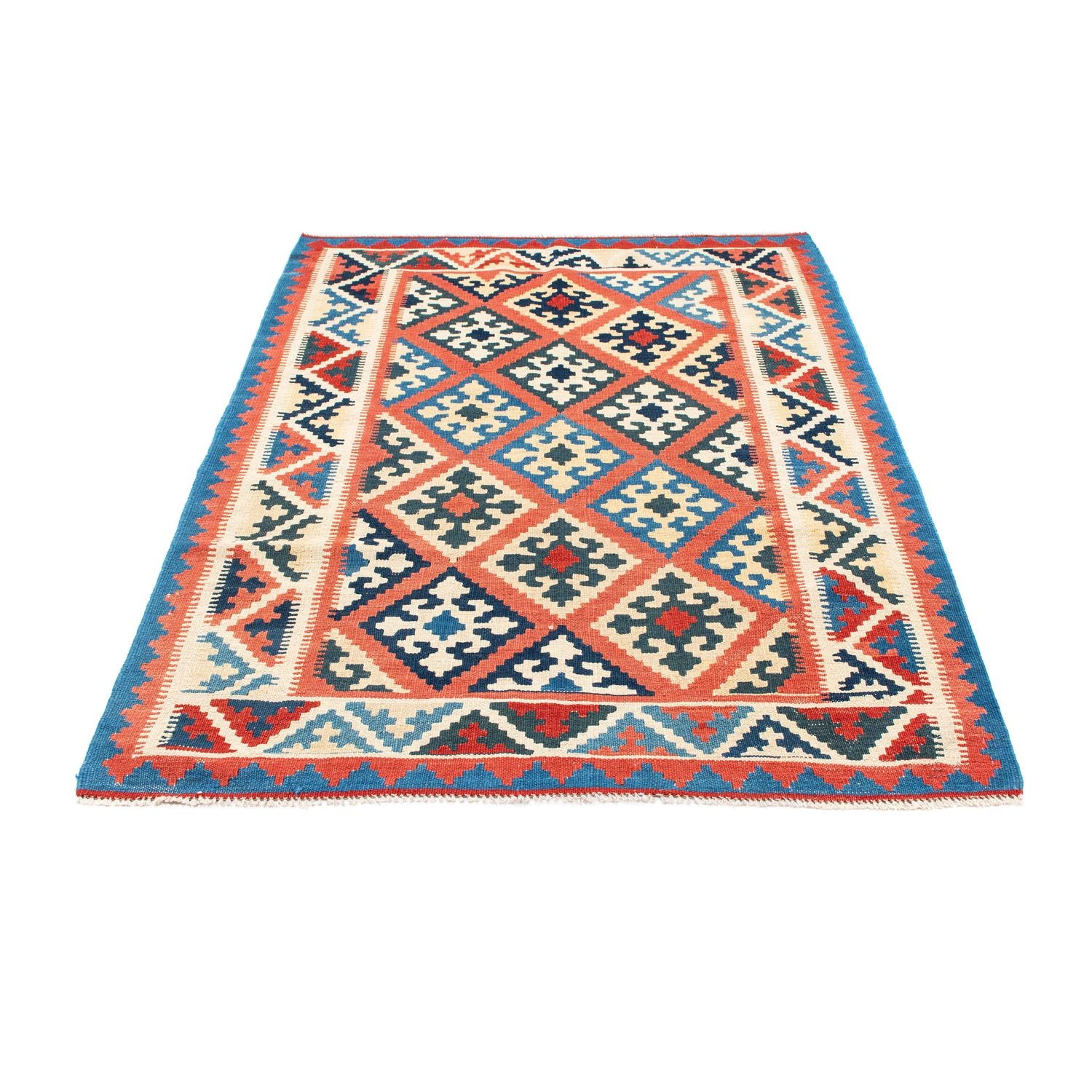 Alfombra Kelim - Oriental - 171 x 123 cm - rojo claro