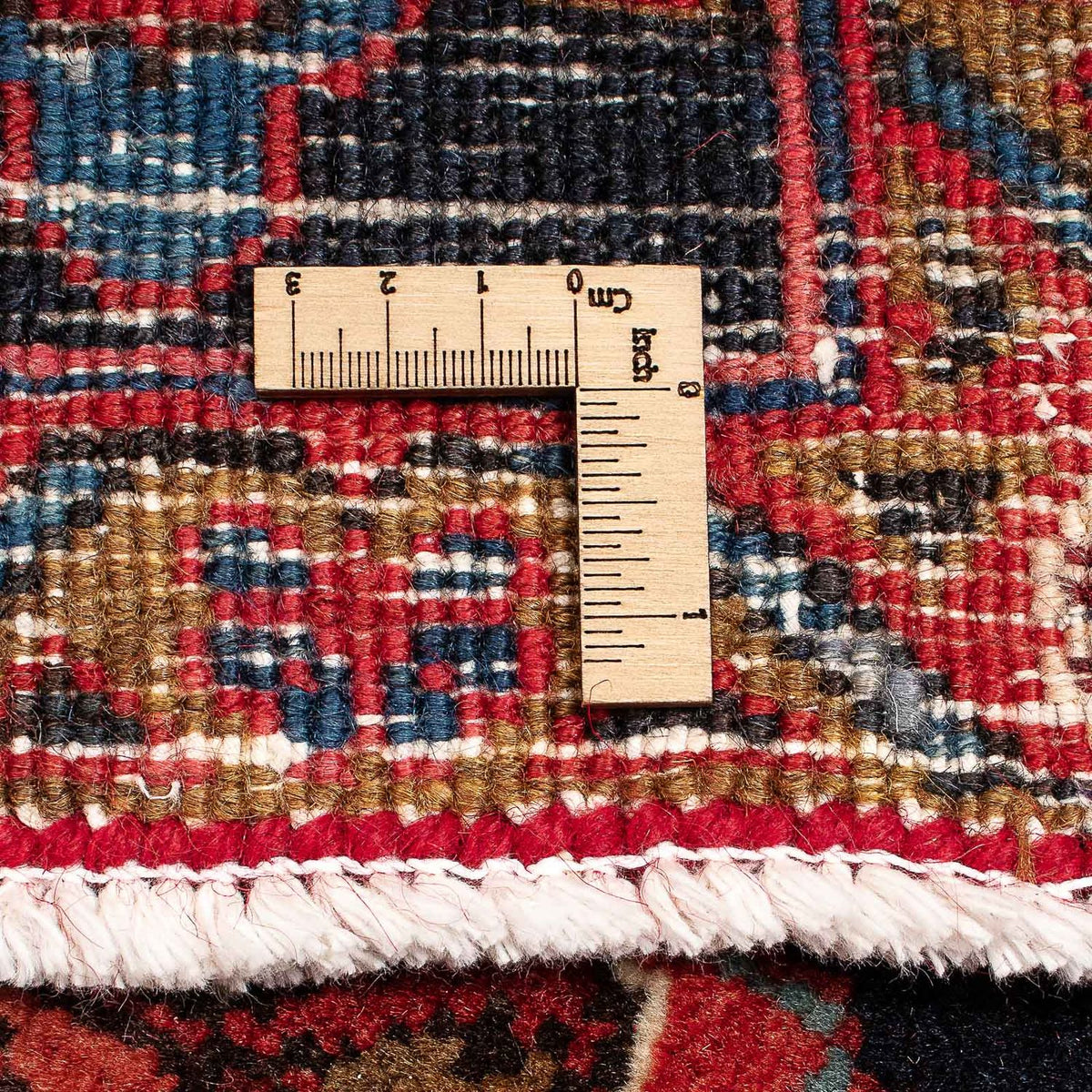 Alfombra persa - Nómada - 349 x 244 cm - rojo oscuro