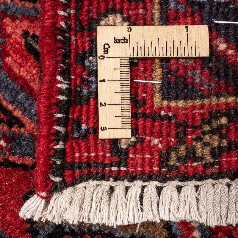 Alfombra persa - Nómada - 346 x 255 cm - rojo oscuro