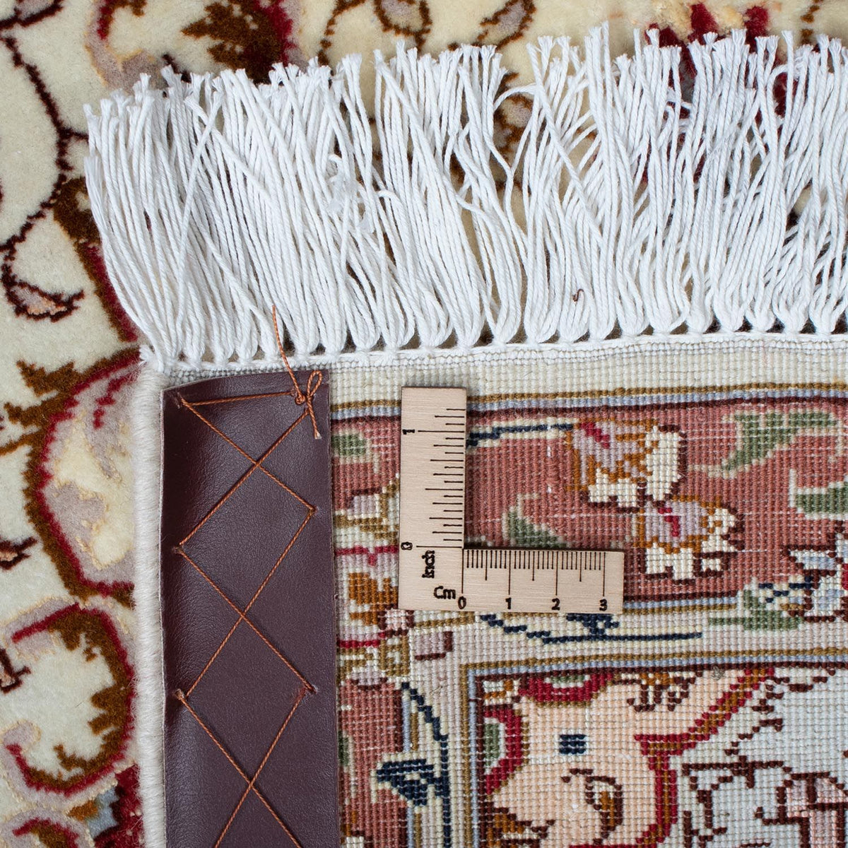 Alfombra Persa - Tabriz - Real - 93 x 61 cm - beige