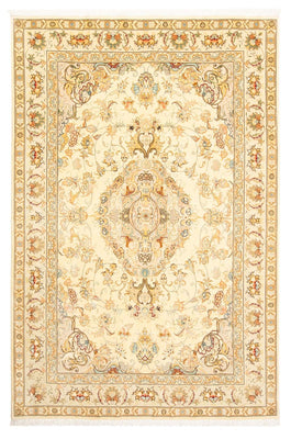 Alfombra Persa - Tabriz - Real - 307 x 198 cm - beige
