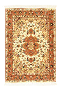 Alfombra Persa - Tabriz - Real - 144 x 100 cm - beige