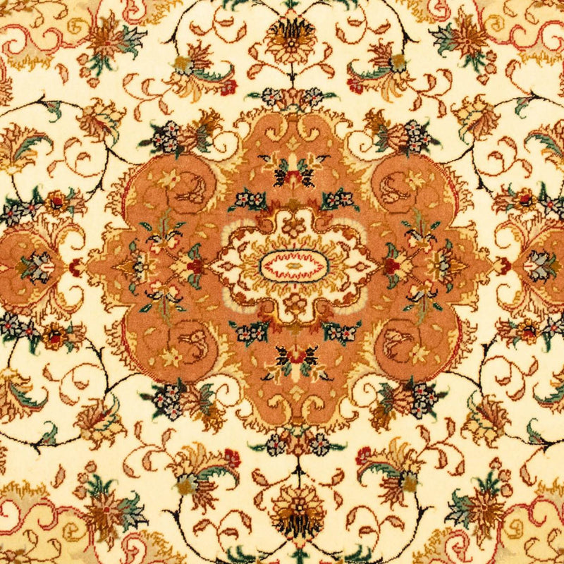 Alfombra Persa - Tabriz - Real - 144 x 100 cm - beige