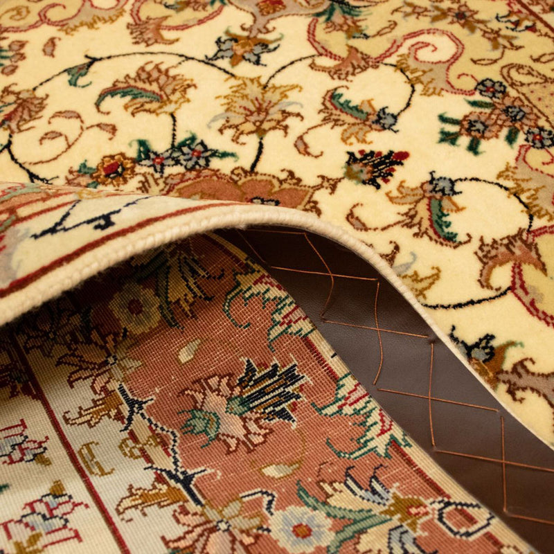 Alfombra Persa - Tabriz - Real - 144 x 100 cm - beige
