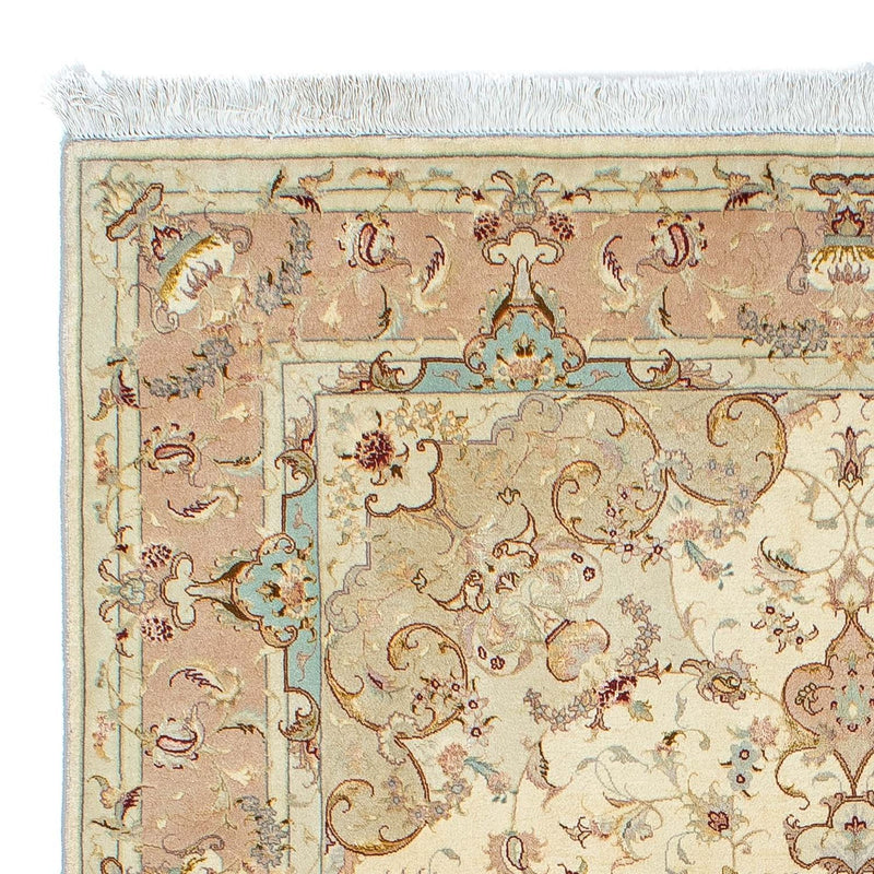 Alfombra Persa - Tabriz - Real - 208 x 156 cm - beige