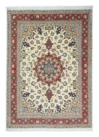 Alfombra Persa - Tabriz - Real - 201 x 156 cm - beige