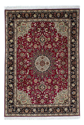 Alfombra Persa - Tabriz - Real - 213 x 152 cm - rojo oscuro