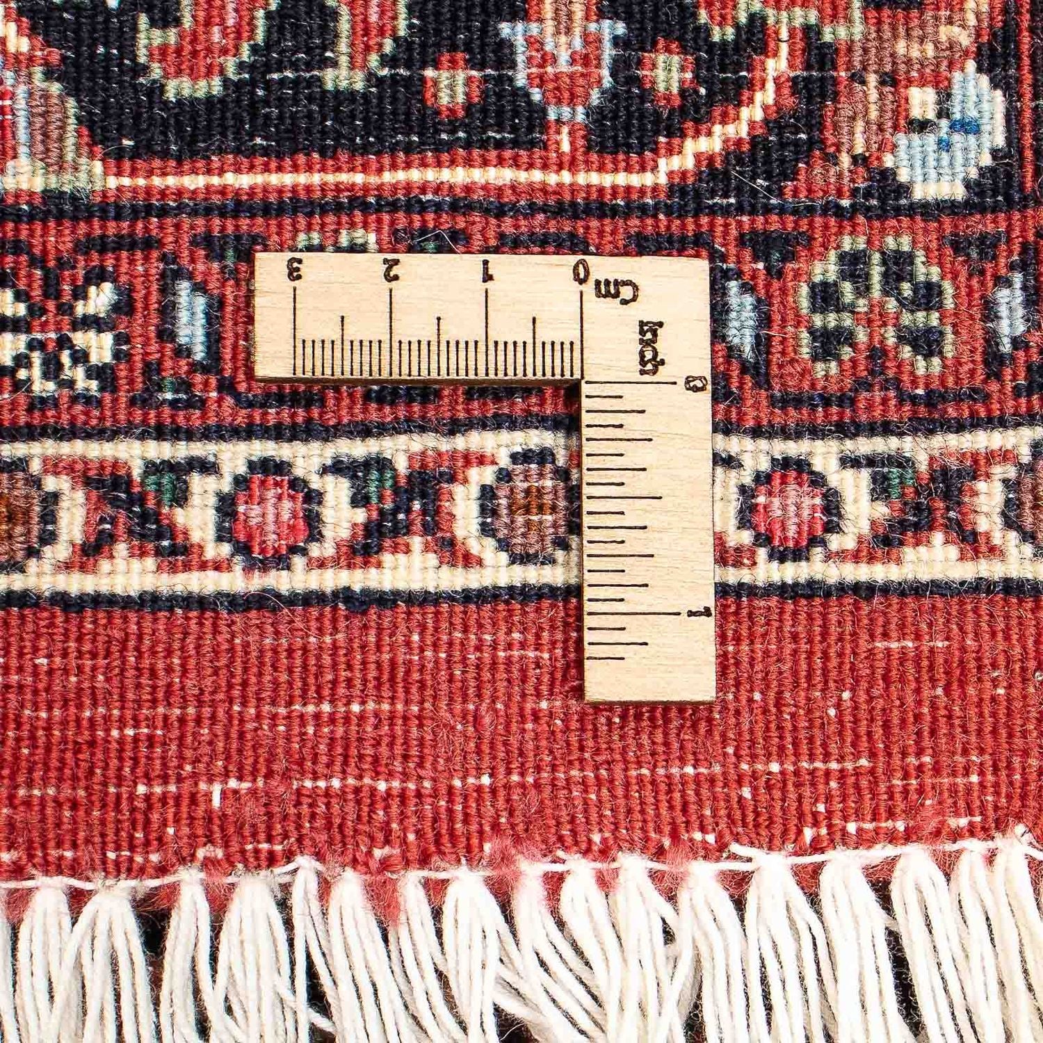 Alfombra persa - Bidjar - 202 x 152 cm - rojo claro