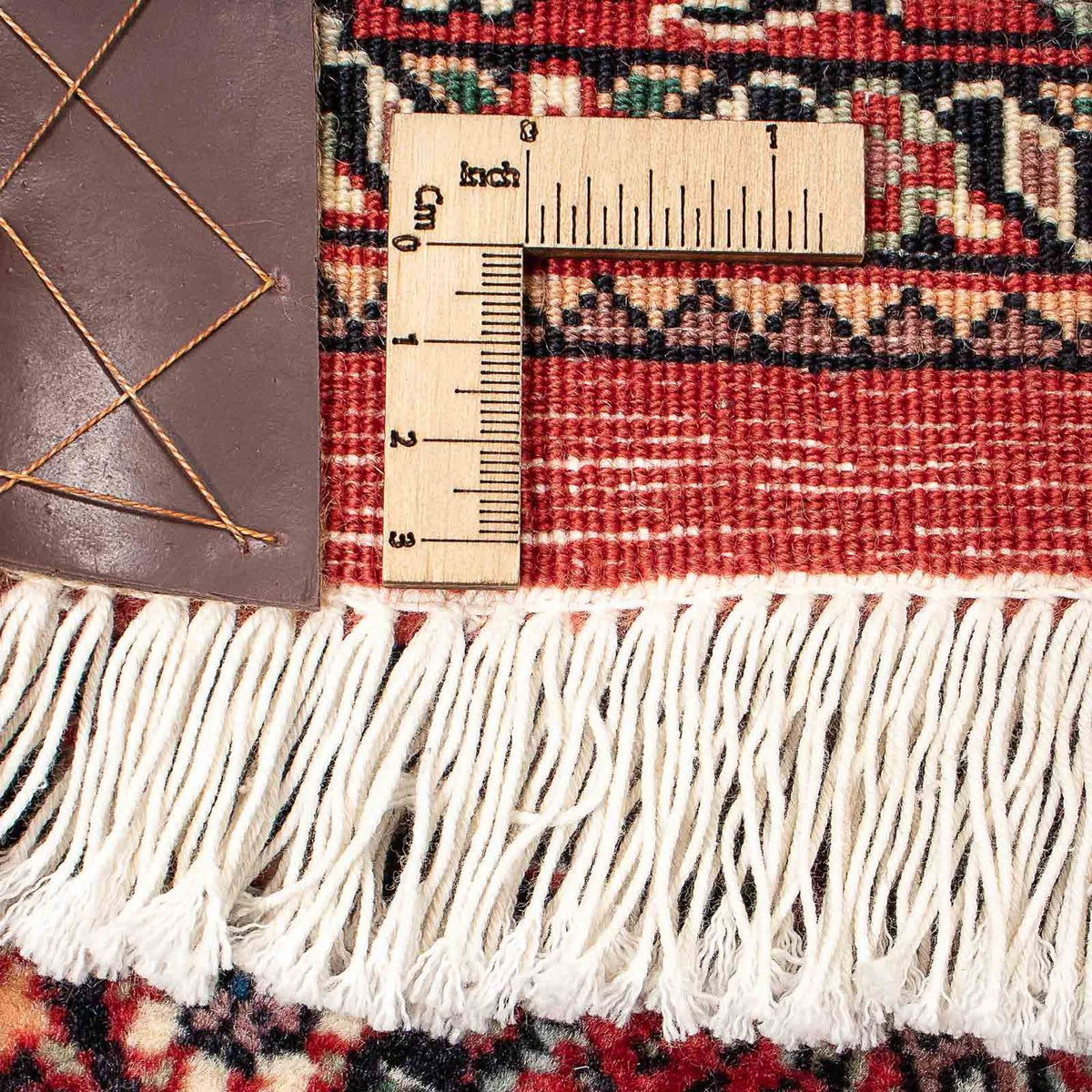 Alfombra persa - Bidjar - 217 x 140 cm - rojo claro