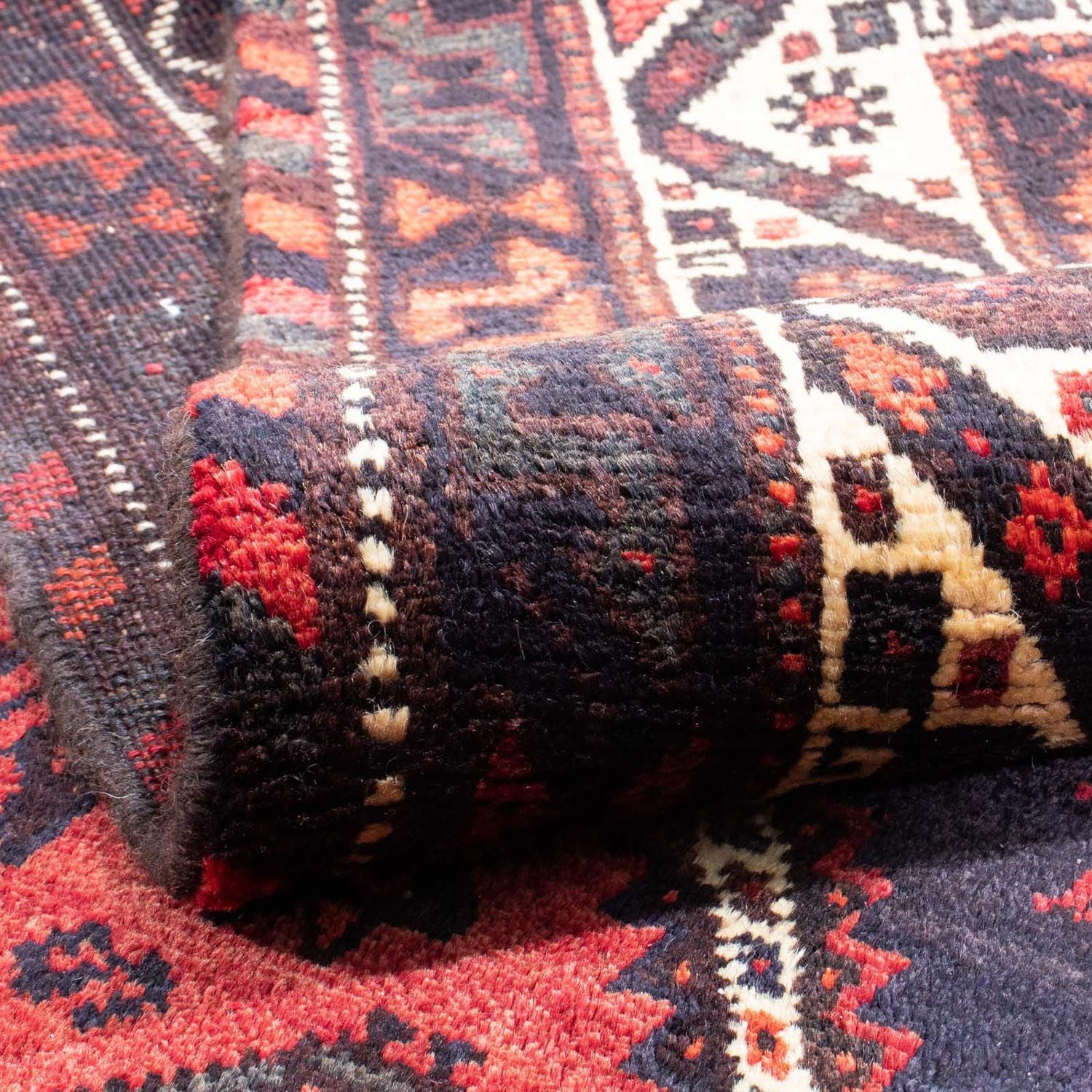 Alfombra persa - Nómada - 318 x 206 cm - rojo