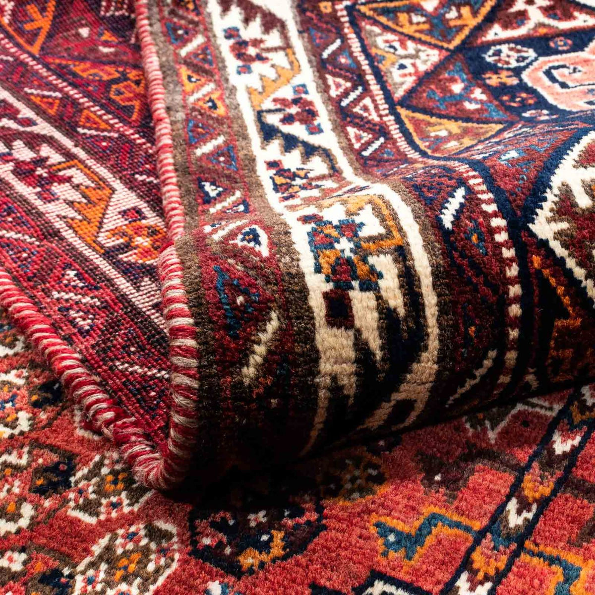 Alfombra persa - Nómada - 255 x 160 cm - rojo