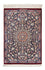 Alfombra persa - Ghom - 82 x 57 cm - rojo oscuro