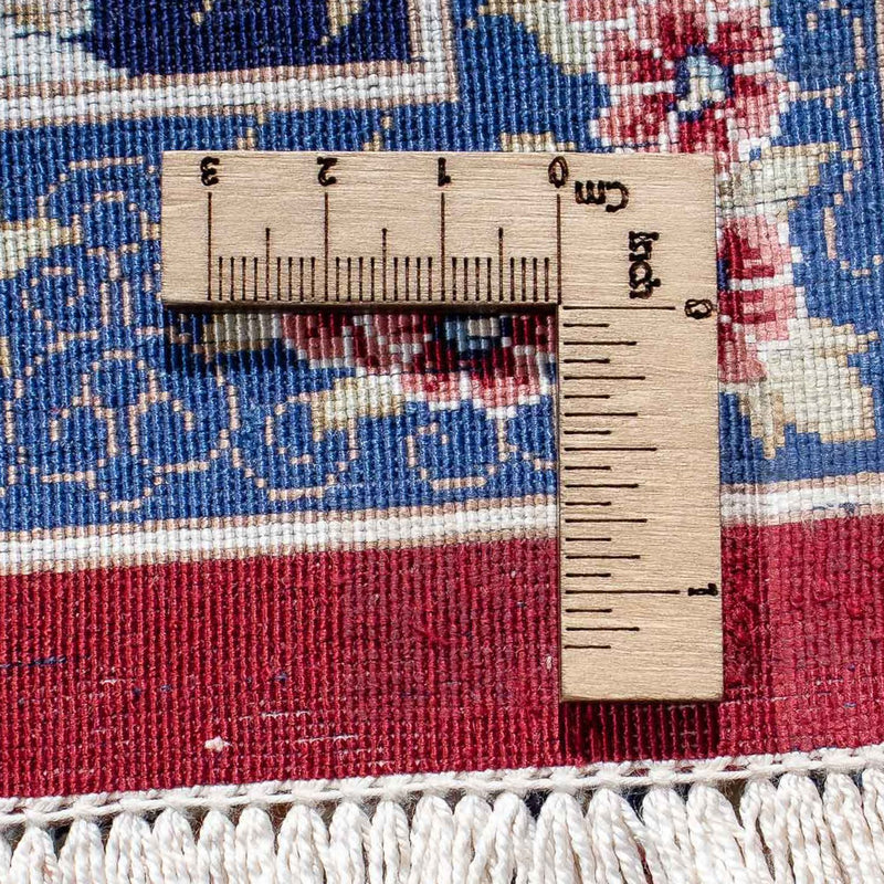 Alfombra persa - Ghom - 82 x 57 cm - rojo oscuro
