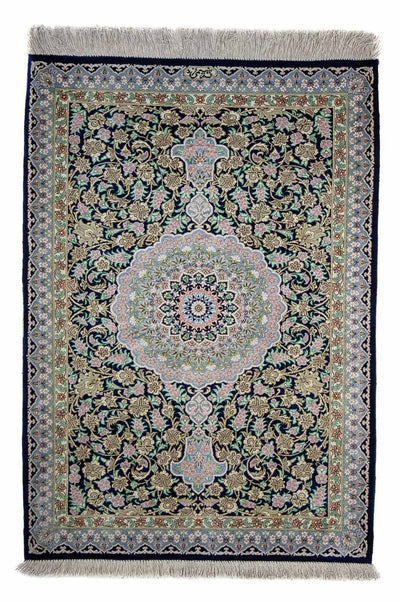 Qom Alfombra 63x88cm - Alfombra persa