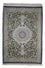 Alfombra persa - Ghom - 88 x 63 cm - azul oscuro