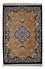 Alfombra persa - Ghom - 91 x 62 cm - azul oscuro