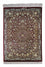 Alfombra persa - Ghom - 78 x 54 cm - rojo oscuro