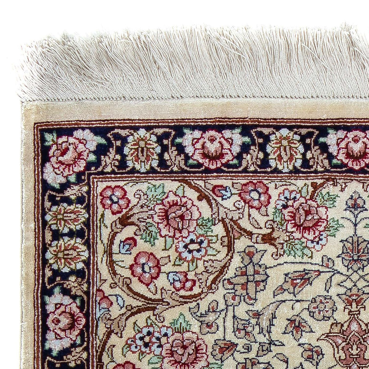 Qom Alfombra 55x77cm - Alfombra persa