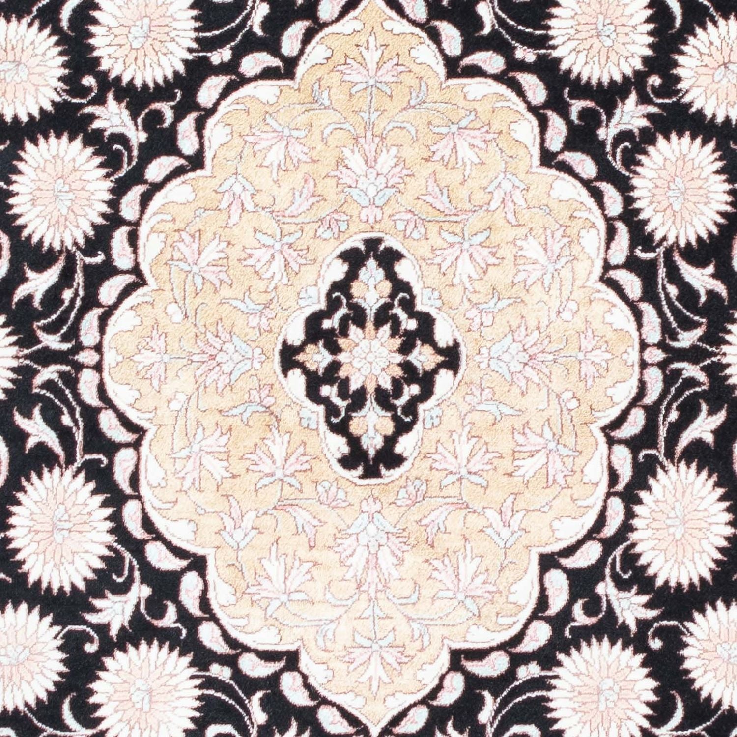 Alfombra persa - Ghom - 113 x 77 cm - beige