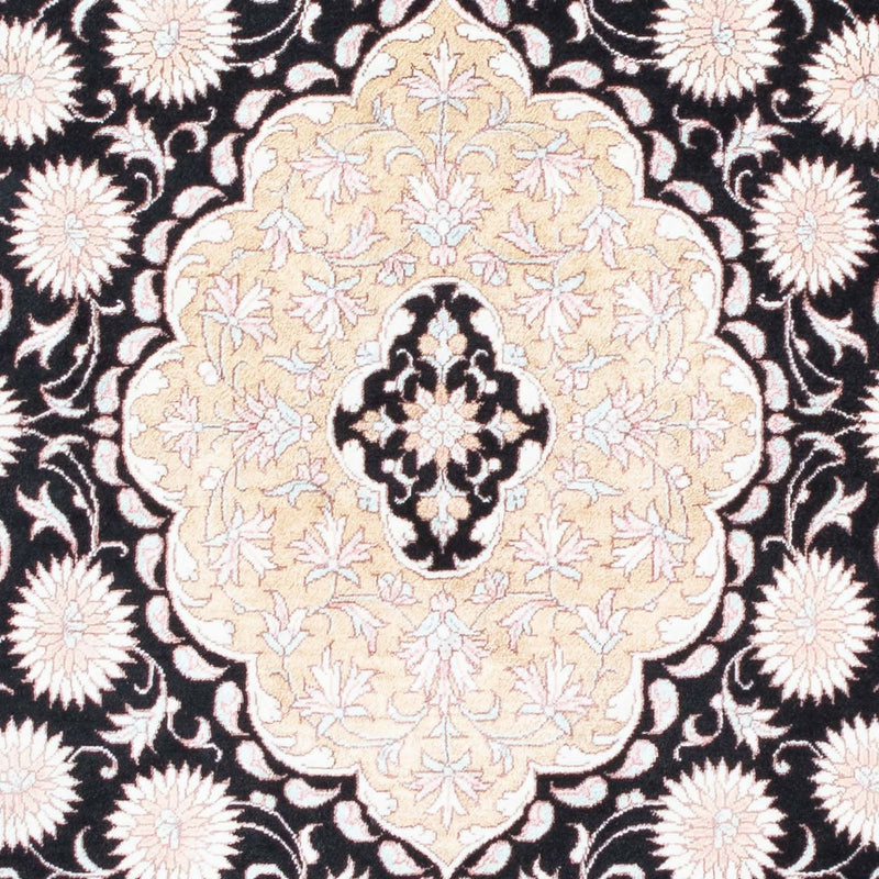 Alfombra persa - Ghom - 113 x 77 cm - beige