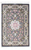 Alfombra persa - Ghom - 124 x 79 cm - azul oscuro