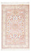 Alfombra persa - Ghom - 122 x 75 cm - beige
